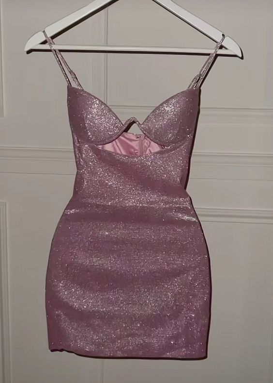 Glittery Dress party dress short cocktail dresses homecoming dress fg3305
