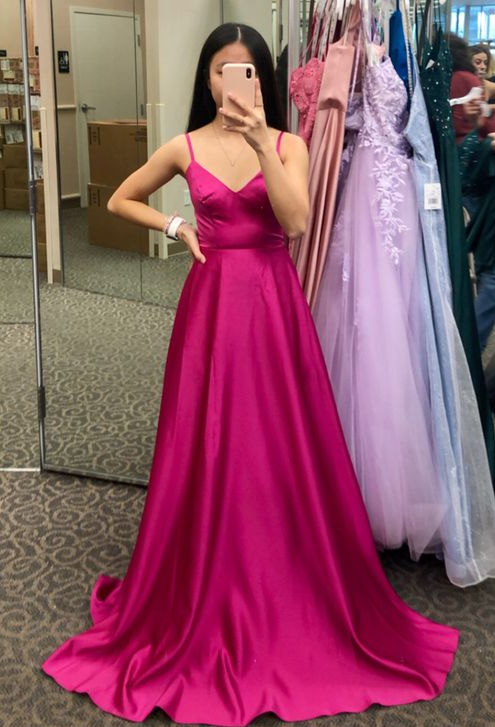 hot pink prom dress fg1278
