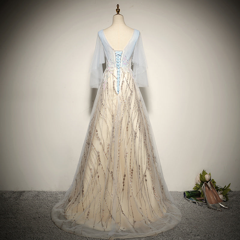 New style a line bridesmaid dress long evening dress prom dress fg175