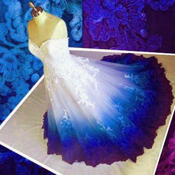 Ball Gown Sweetheart Long Prom Dresses, Strapless Quinceanera Dress with Applique Wedding Dress fg295