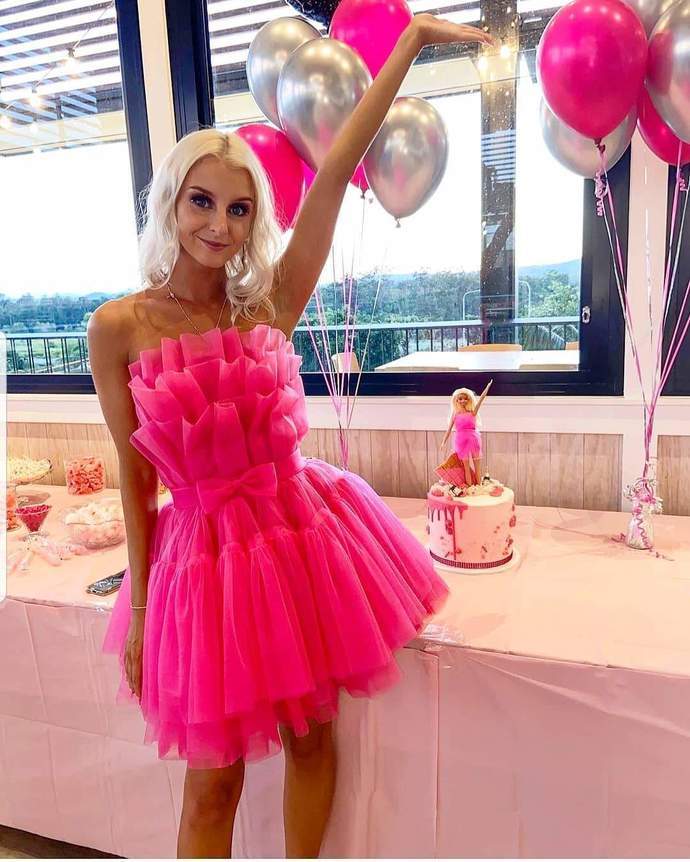 Homecoming Dress, Pretty Graduation dress fg542