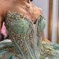 A line sage quinceanera dress for girls, birthday party dresses sweet 16 dresses     fg7485