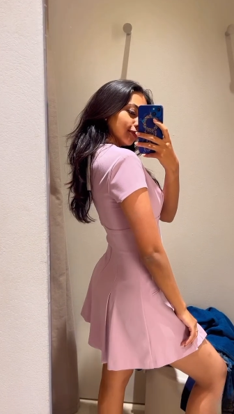 Sexy V Neck Birthday Outfit Short Evening Dress Short Party Dress Cocktail Dresses  fg8192