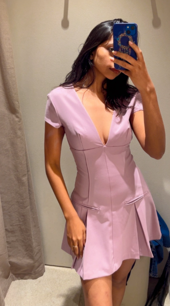 Sexy V Neck Birthday Outfit Short Evening Dress Short Party Dress Cocktail Dresses  fg8192