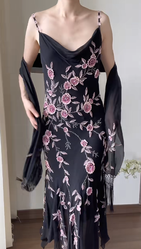 Buntes Meerjungfrau-Partykleid mit Pailletten und langen Abschlusskleidern fg8362