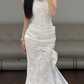 Buntes Meerjungfrau-Partykleid mit Pailletten und langen Abschlusskleidern fg8362