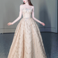 Robe de soirée longue sirène colorée à paillettes, tenue de remise de diplôme fg8362