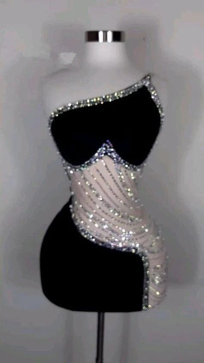 Sexy Birthday Outfit Short Evening Dress Cocktail Dresses Short Party Dress   fg8016