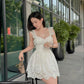 White Lace Birthday Outfit Short Evening Dress Cocktail Dresses Short Party Dress  fg8008