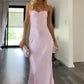 Simple Long Prom Dresses, Pink Evening Party Dresses     fg1421