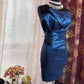 Royal Blue Birthday Outfit Short Evening Dress Short Party Dress Vintage Homecoming Dress   fg8085