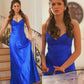 Royal Blue Long Formal Dress Evening Party Dresses  fg7638