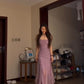 Spaghetti straps sequins tulle elegant party prom formal evening dress     fg7484
