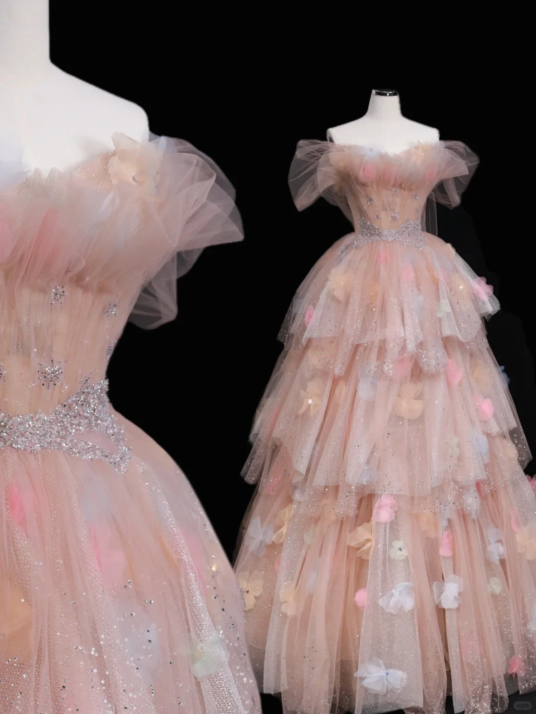 Elegant Formal Dress Off Shoulder A-Line Evening Party Dress  fg7528