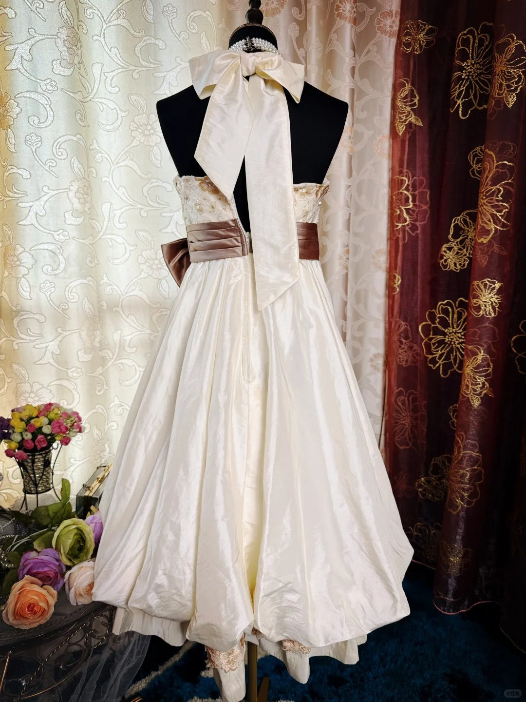 A Line Birthday Outfit Short Evening Dress Short Party Dress Vintage Homecoming Dress   fg8087