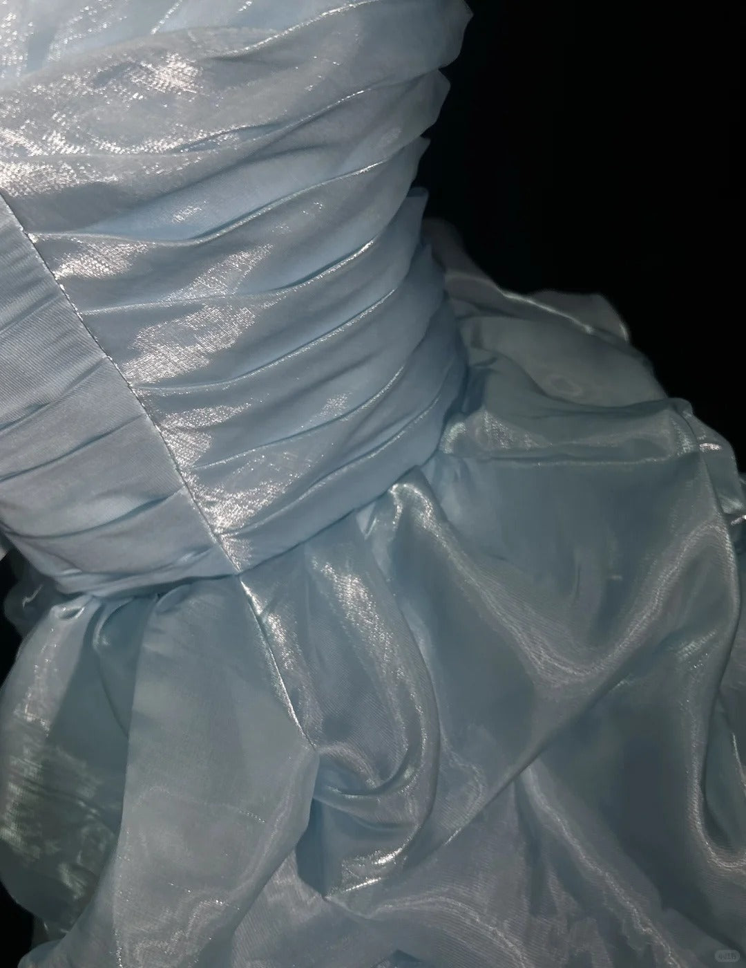 A Line Sky Blue Birthday Outfit Short Evening Dress Short Party Dress Vintage  Homecoming Dress   fg8082