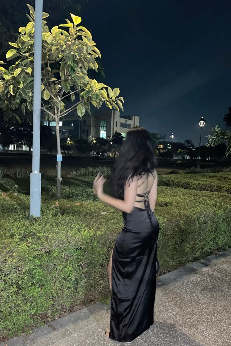 Black Simple Prom Party Dress Long Evening Dress   fg8100