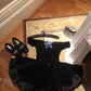 Black Off Shoulder Homecoming Dress Short Party Dress    fg7701