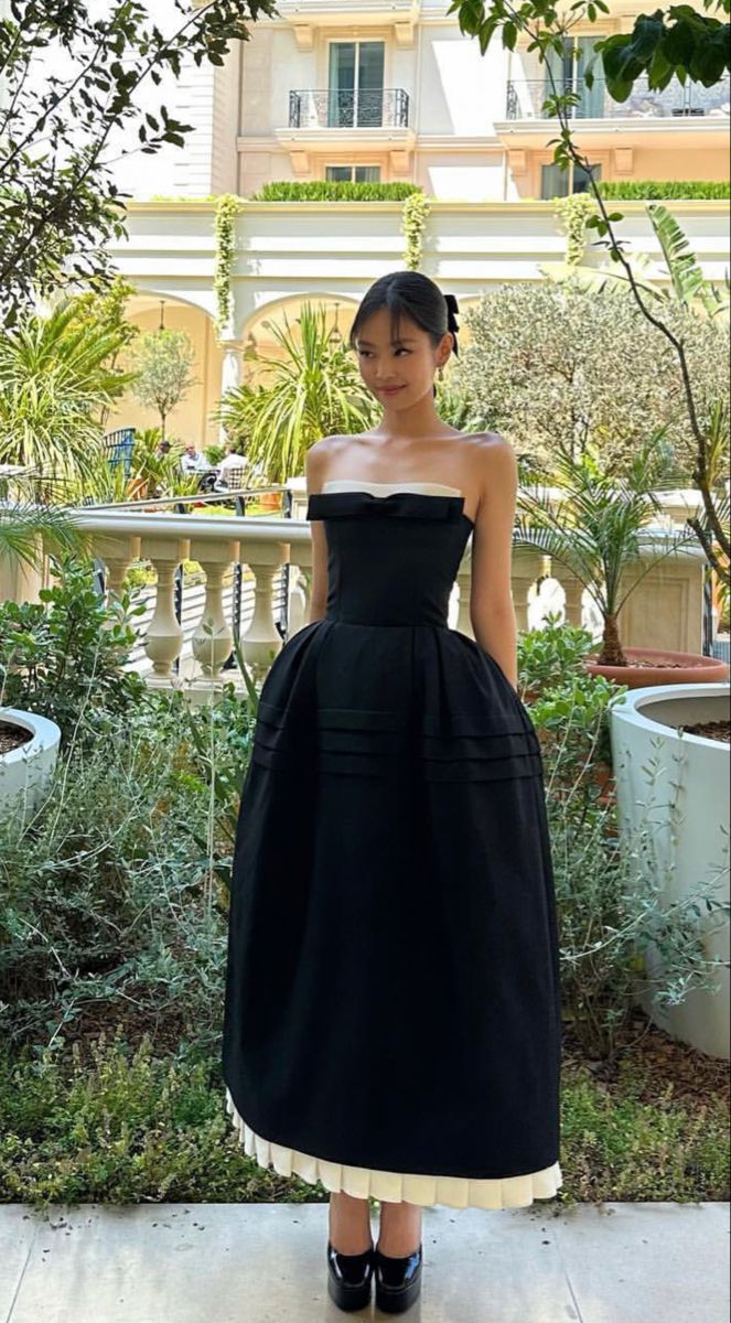 A Line Black Prom Party Dress Long Formal Evening Dress    fg7489