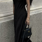 Black Simple Evening Gowns, Party Prom Dress    fg7466