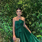 A line Green Formal Dress Prom Evening Dresses For Women    fg6242