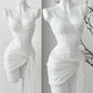 White Shinny Dress Women's Party Prom Dress Short Formal Dress        fg6440