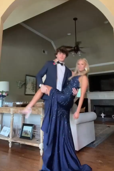 Royal Blue Sequin Long Prom Dress With Split Evening Dress Birthday Dress fg8293