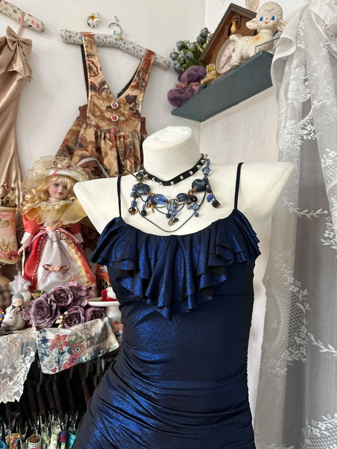 Navy Sheath Birthday Outfit Short Evening Dress Short Party Dress Cocktail Dresses Homecoming Dress   fg8080