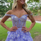 Gorgeous Off-Shoulder Strapless A-line Short Mini Homecoming Dress      fg7732