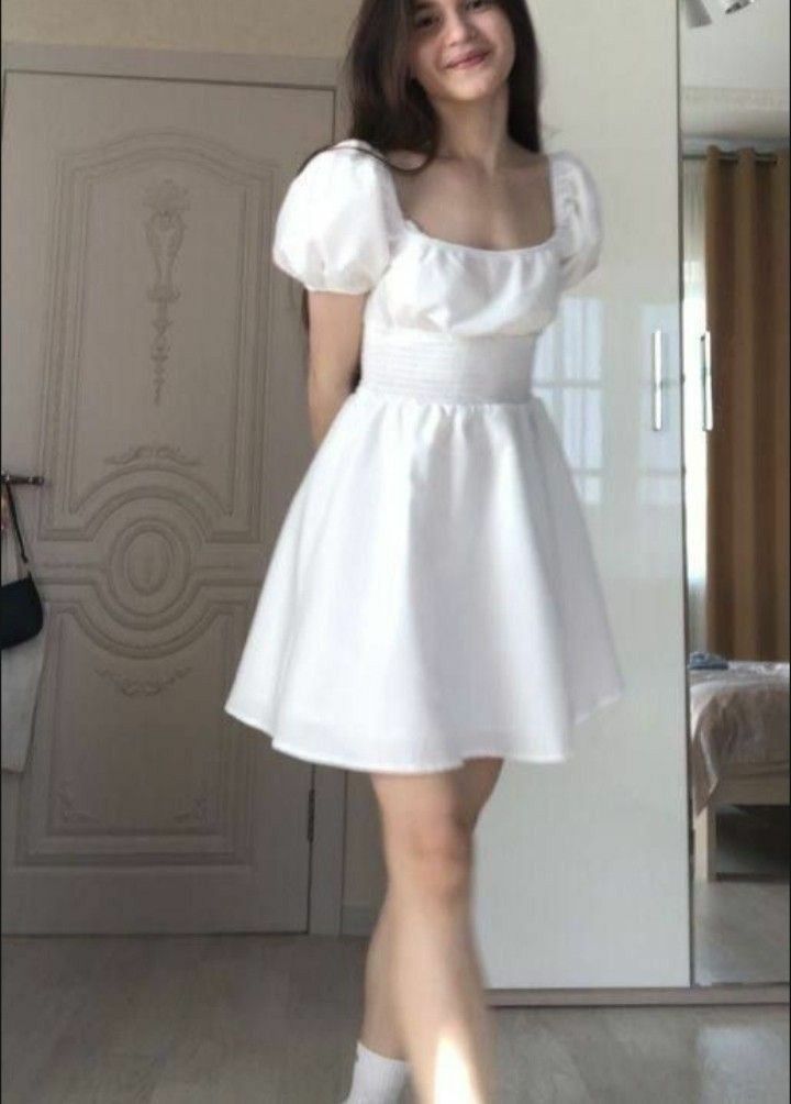 White Birthday Outfit Short Evening Dress Cocktail Dresses Short Party Dress Homecoming Dress  fg8017