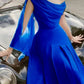 A-Line Cocktail Dresses Elegant Dress Wedding Guest Tea Length Sleeveless Cowl Neck Chiffon Prom Party Dress    fg7773