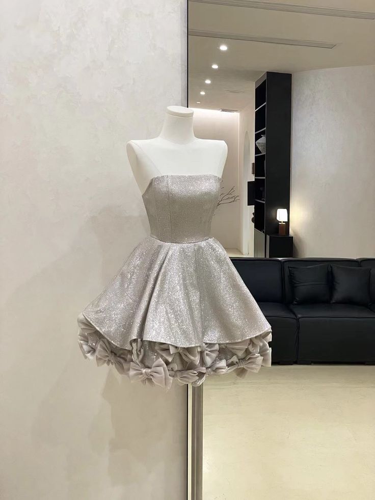 A Line Shinny Homecoming Dress Short Evening Dress Cocktail Dresses Short Party Dress   fg7946