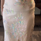 Buntes Meerjungfrau-Partykleid mit Pailletten und langen Abschlusskleidern fg8362