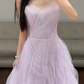 Lilac Tulle Prom Party Dress Evening Dress 19th Birthday Dress fg8617