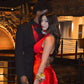 V Neck Red Prom Dress Formal Graduation Party Dress fg8434