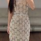 Sequin Lace Prom Party Dress Sparkle 21st Birthday Outfit Evening Dress  fg8620