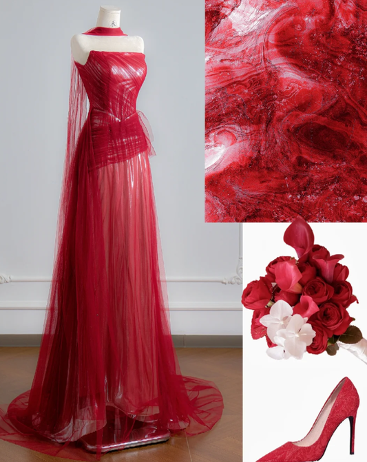 Buntes Meerjungfrau-Partykleid mit Pailletten und langen Abschlusskleidern fg8362