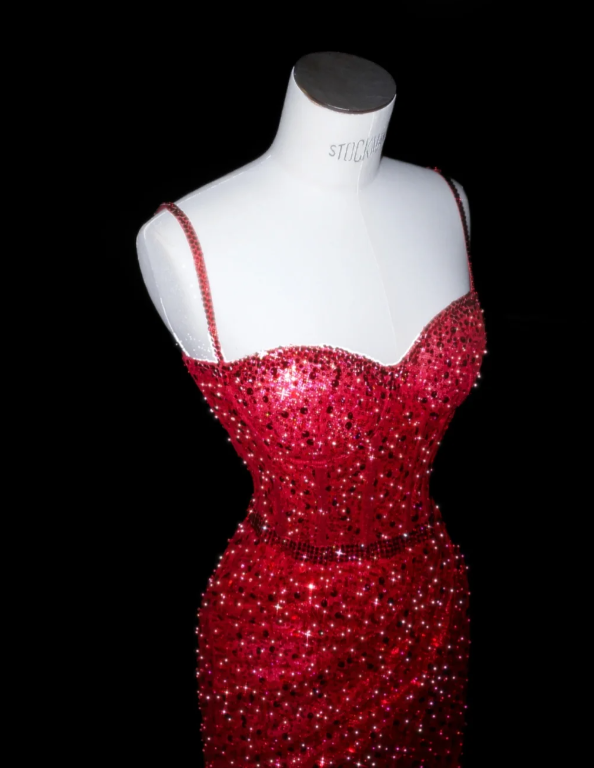 Buntes Meerjungfrau-Partykleid mit Pailletten und langen Abschlusskleidern fg8362