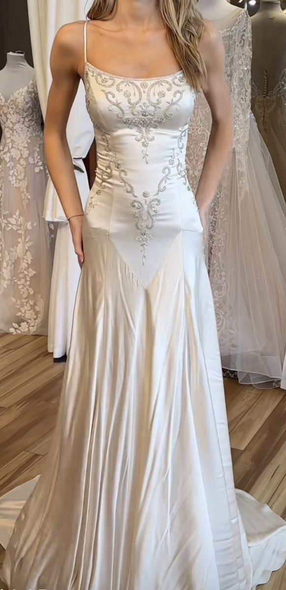 Elegant Wedding Dress Long Bridal Gowns fg8364
