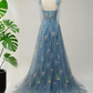 Buntes Meerjungfrau-Partykleid mit Pailletten und langen Abschlusskleidern fg8362