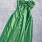 Green Floor Length Prom Dress, Evening Party Dress     fg5057