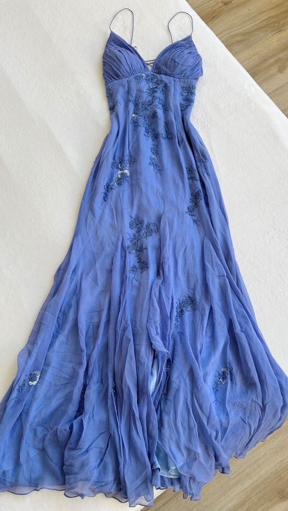 Blue long prom dresses, evening dresses,party dresses, formal dress      fg3373