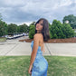 Blue Long Prom Formal Gown, Party Dresses      fg4180