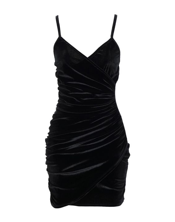 Spaghetti Straps Party Dress Lady Fashion Black Homecoming Gown     fg3684