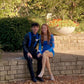 Royal Blue Homecoming Gown with Lace ,Princess Hoco Dress      fg3676