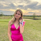 Hot Pink Long Prom Dresses Evening Party Formal Gowns      fg3779