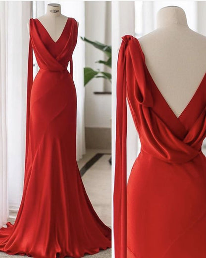 Elegant Red Evening Dresses Party Prom Dress      fg4160