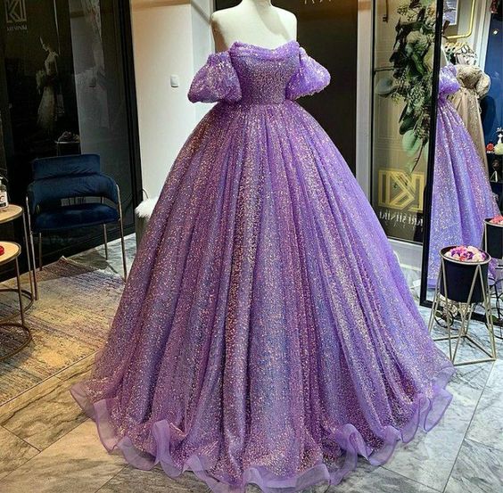 Purple prom dresses, ball gown evening dresses,party dresses, formal dress      fg3500