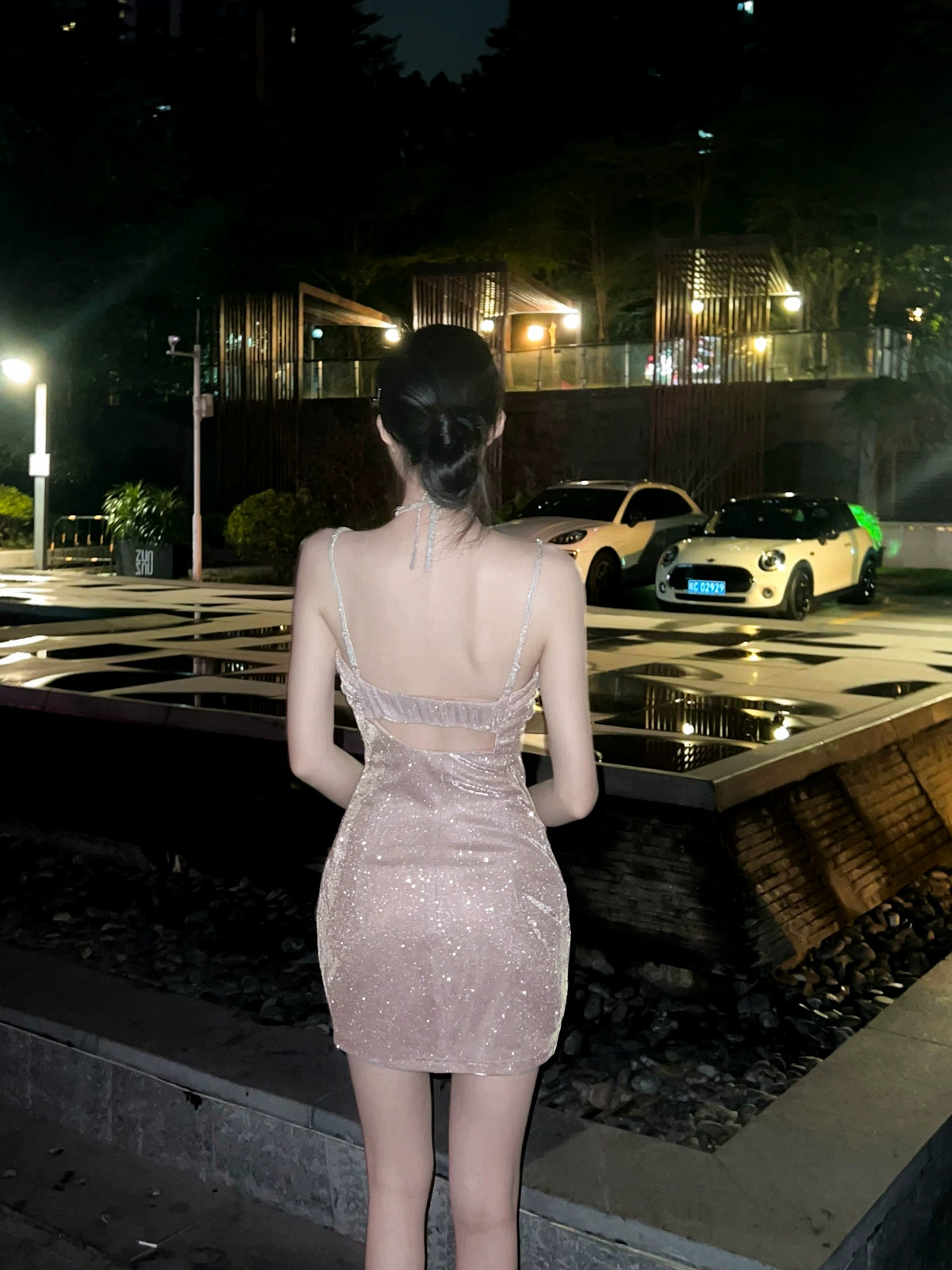 Sexy Shinny Short Evening Dress Cocktail Dresses Short Birthday Party Dress   fg7886