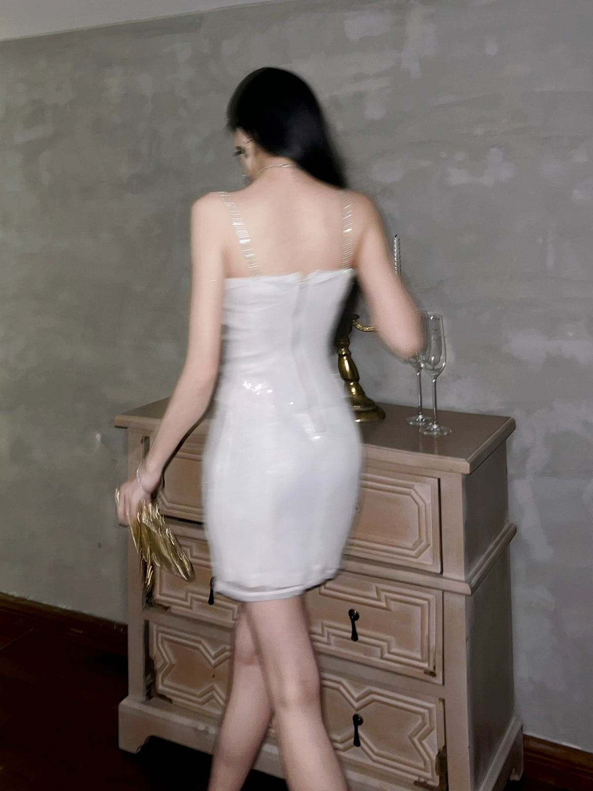 Sexy Shinny Short Evening Dress Cocktail Dresses Short Birthday Party Dress   fg7890